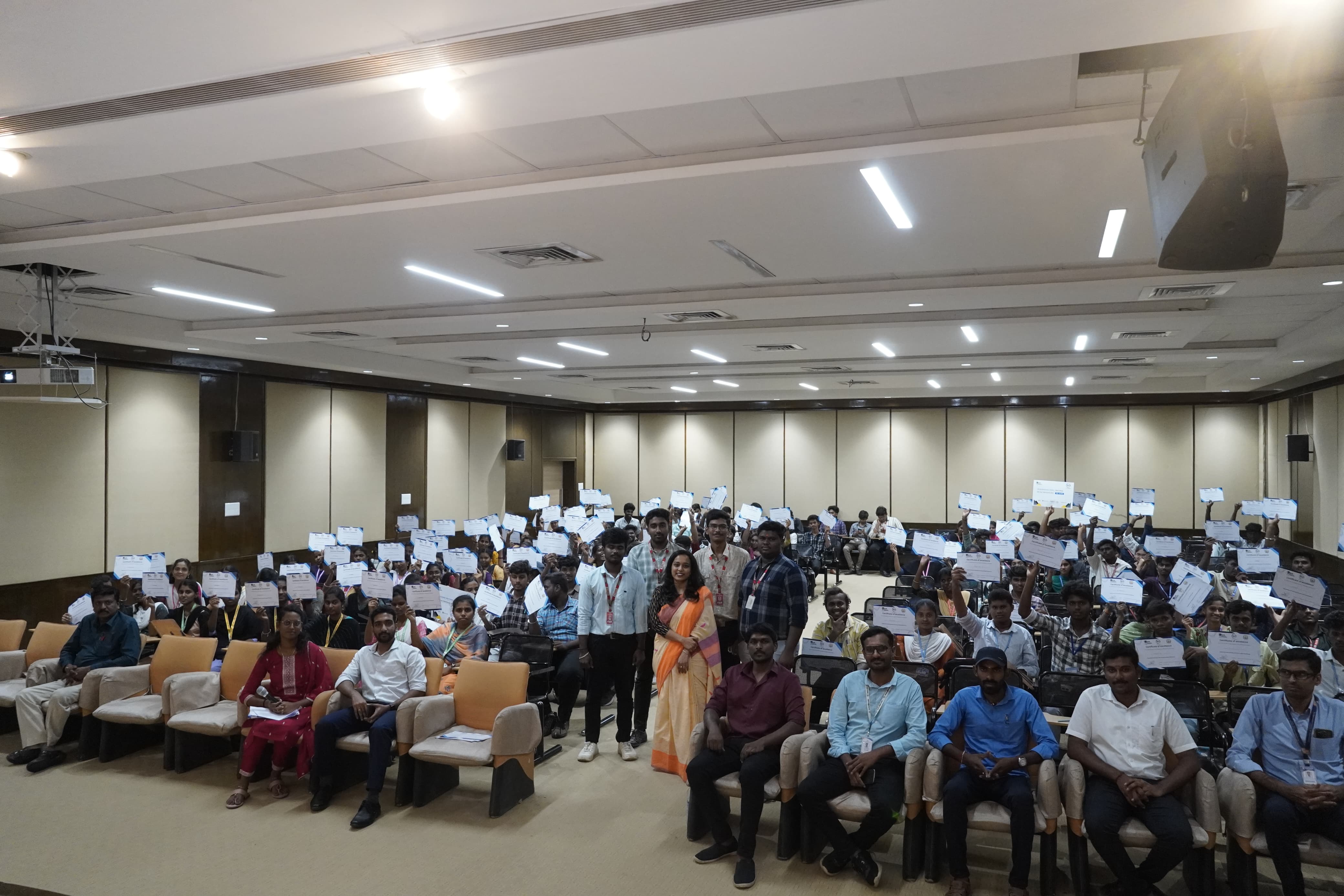 Our skill development training session for Naan Mudhalvan students